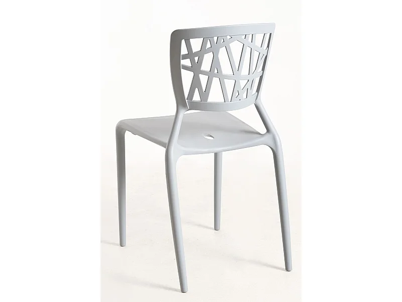 Packs Sillas Jardín - Pack 2 Sillas Delta - Gris claro