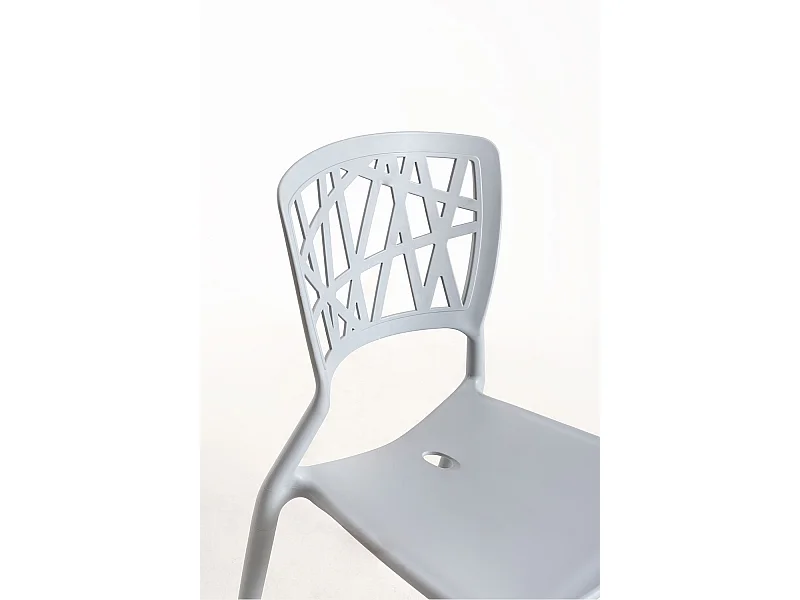 Packs Sillas Jardín - Pack 2 Sillas Delta - Gris claro