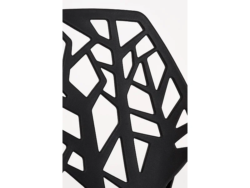 Sillas Jardín - Silla Hissar Polipropileno - Negro