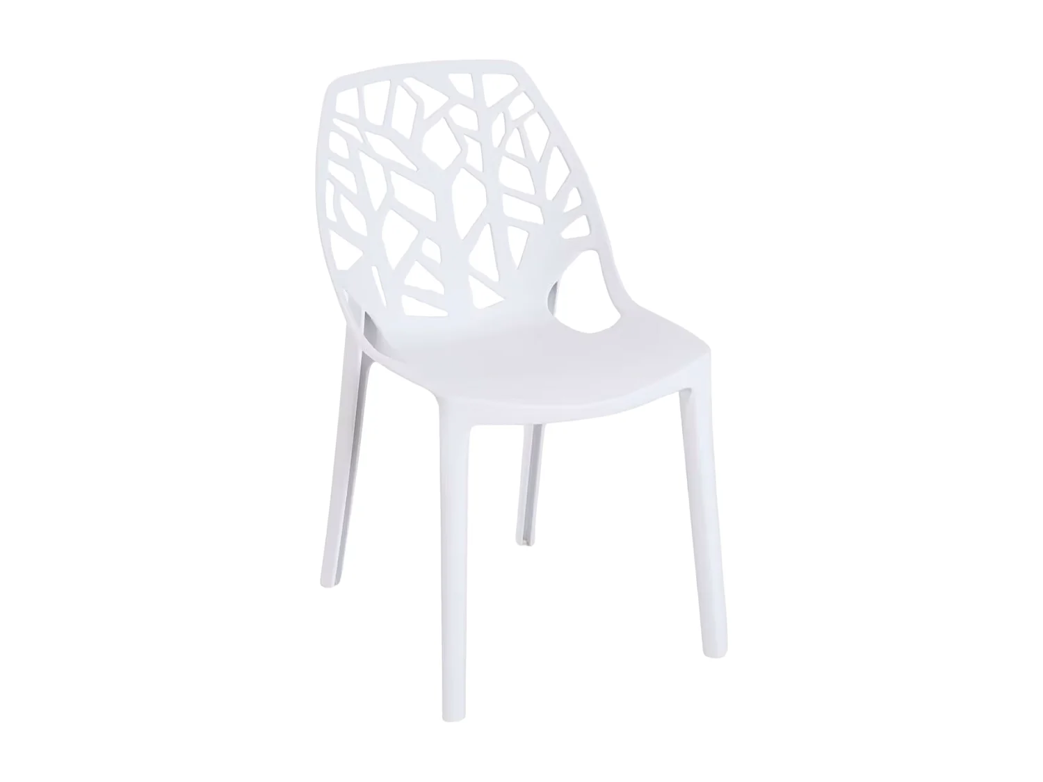 Sillas Jardín - Silla Hissar Polipropileno - Blanco