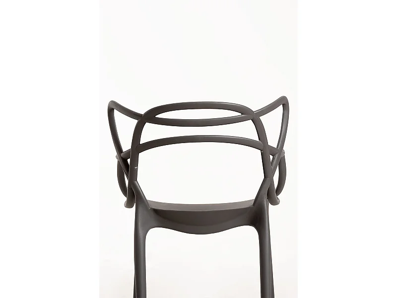 Packs Sillas Jardín - Pack 4 Sillas Korme - Gris oscuro