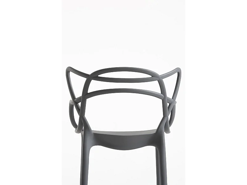 Packs Sillas Jardín - Pack 4 Sillas Korme - Gris oscuro