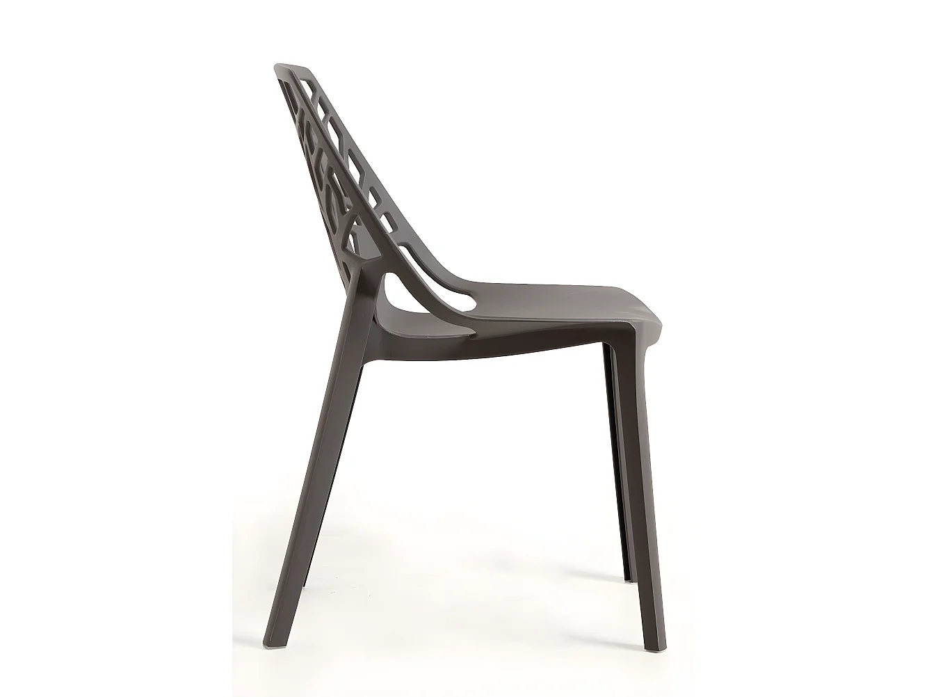 Packs Sillas - Pack 2 Sillas Hissar Polipropileno - Gris oscuro