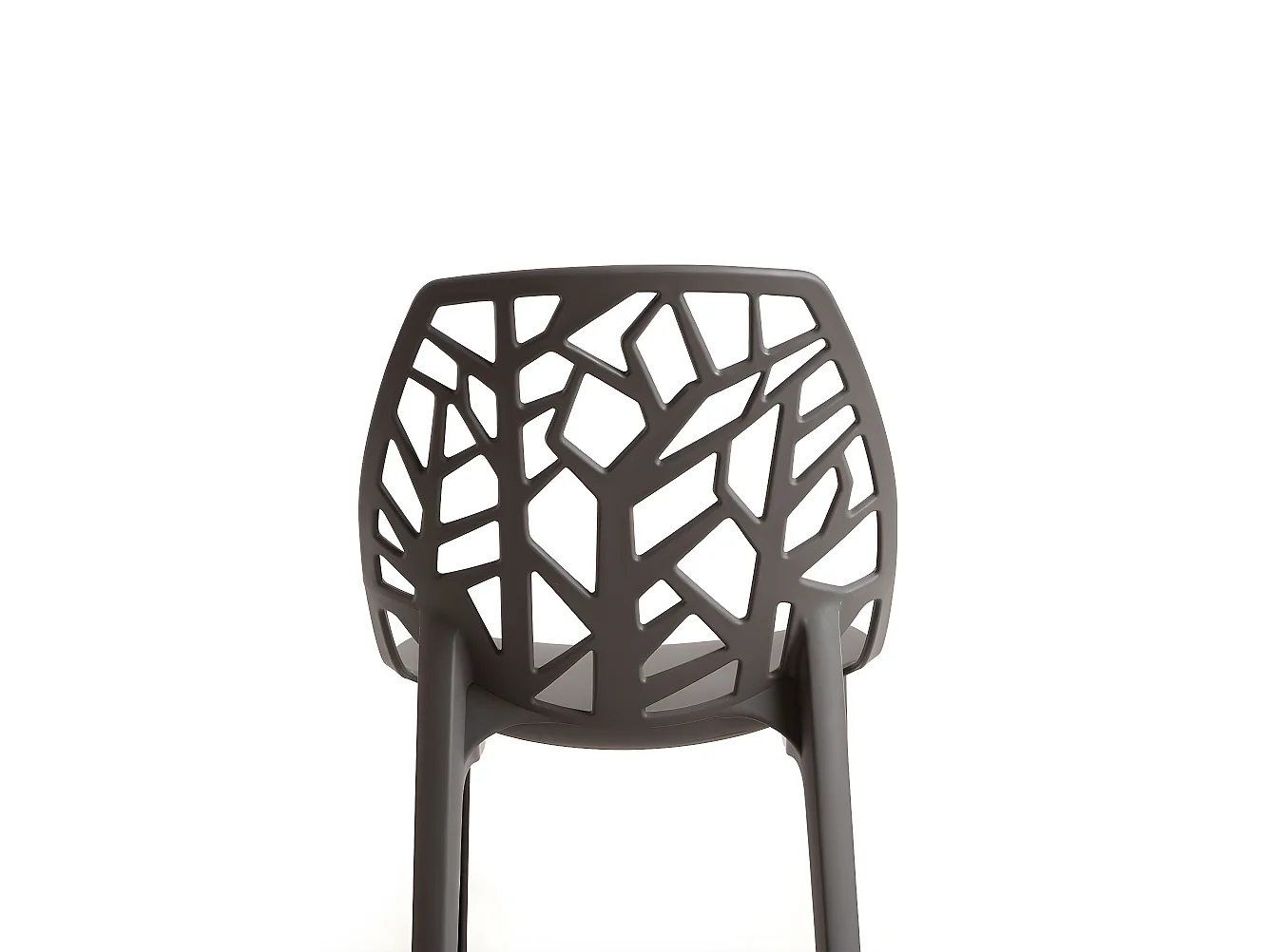 Packs Sillas - Pack 2 Sillas Hissar Polipropileno - Gris oscuro