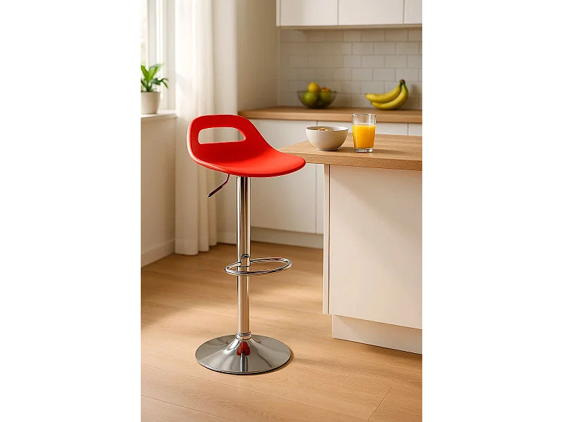 Taburetes Cocina - Taburete Dok - Rojo