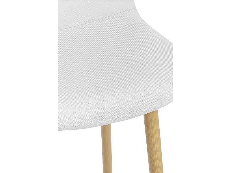 Taburetes Cocina - Taburete Teok Tela - Beige