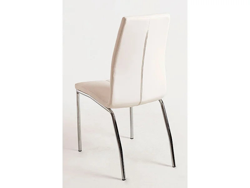 Packs Sillas Comedor - Pack 6 Sillas Humi Polipiel - Blanco