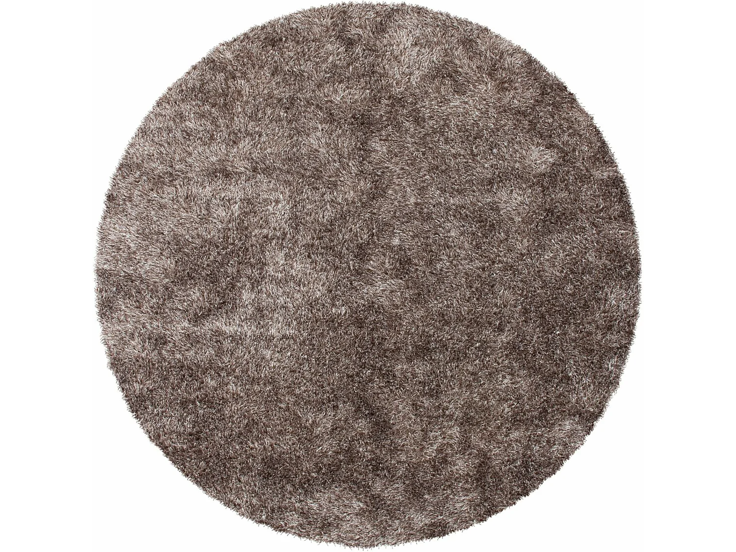 Tapis diamant 700 taupe - Rond Ø 120 cm
