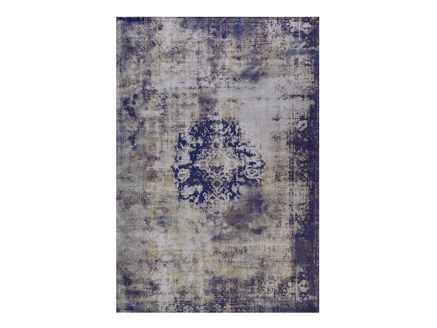 Tapis tissé vintage 8403 blau - 140 x 200 cm