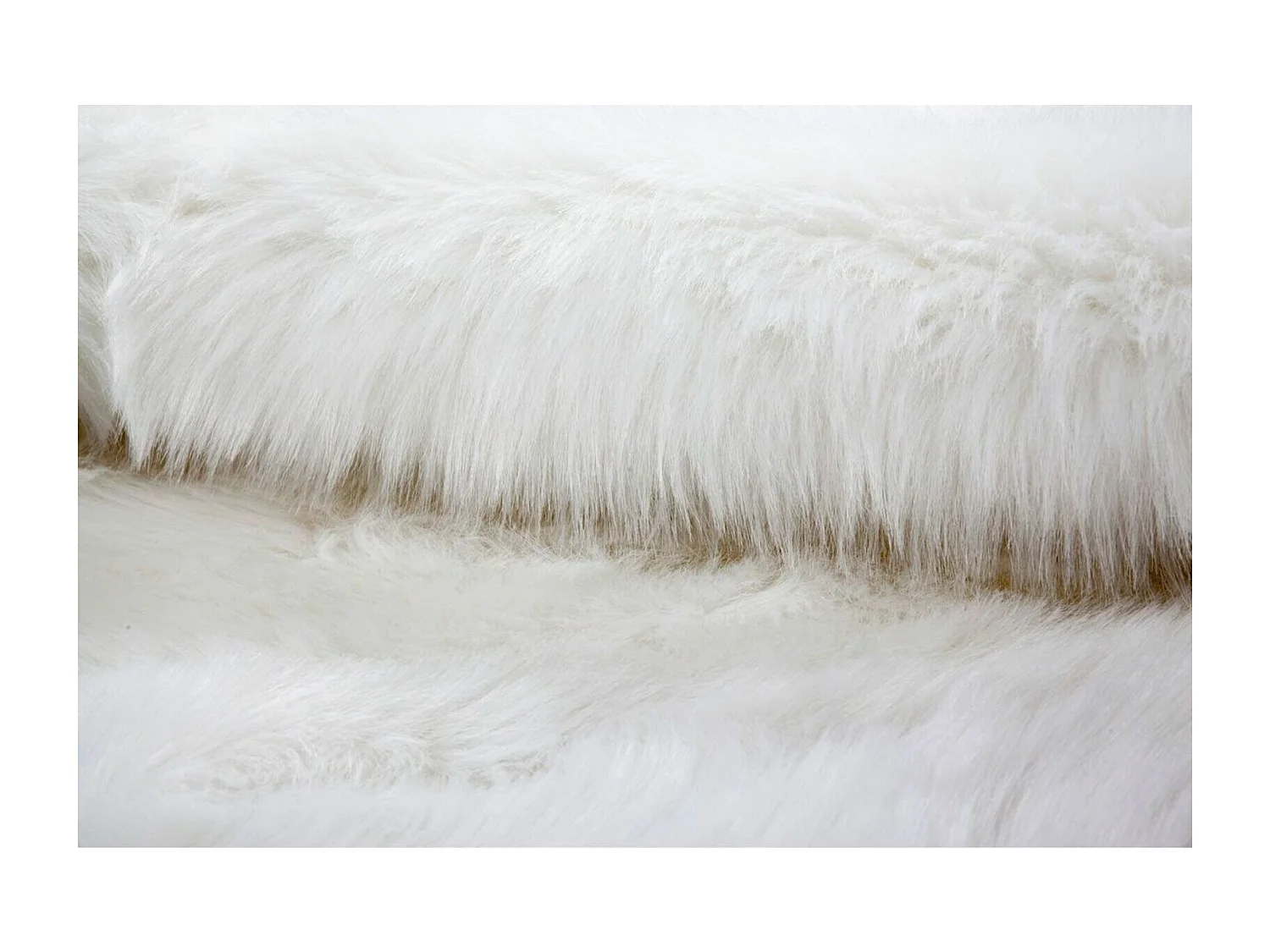 Tapis tufté à la main couronne 110 blanc - 180 x 280 cm