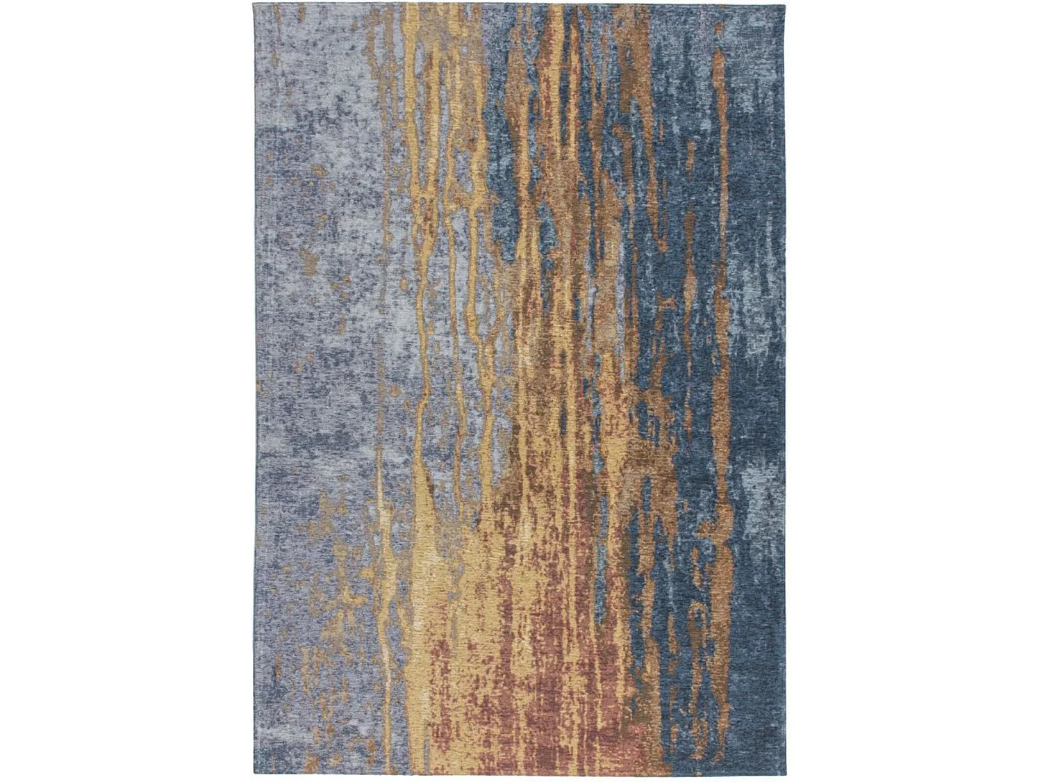 Tapis tissé à la main blaze 300 beige blau - 115 x 170 cm