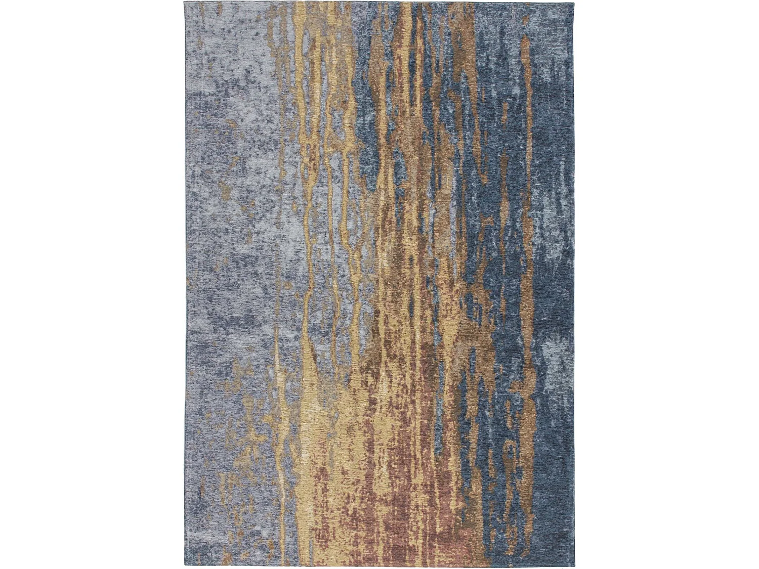 Tapis tissé à la main blaze 300 beige blau - 115 x 170 cm