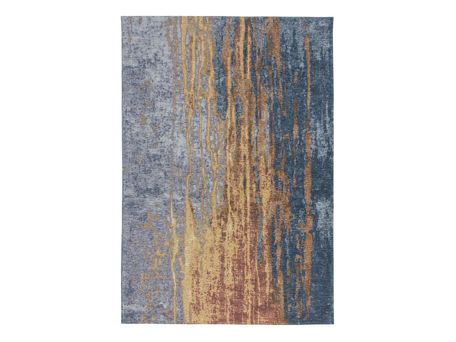 Tapis tissé à la main blaze 300 beige blau - 115 x 170 cm