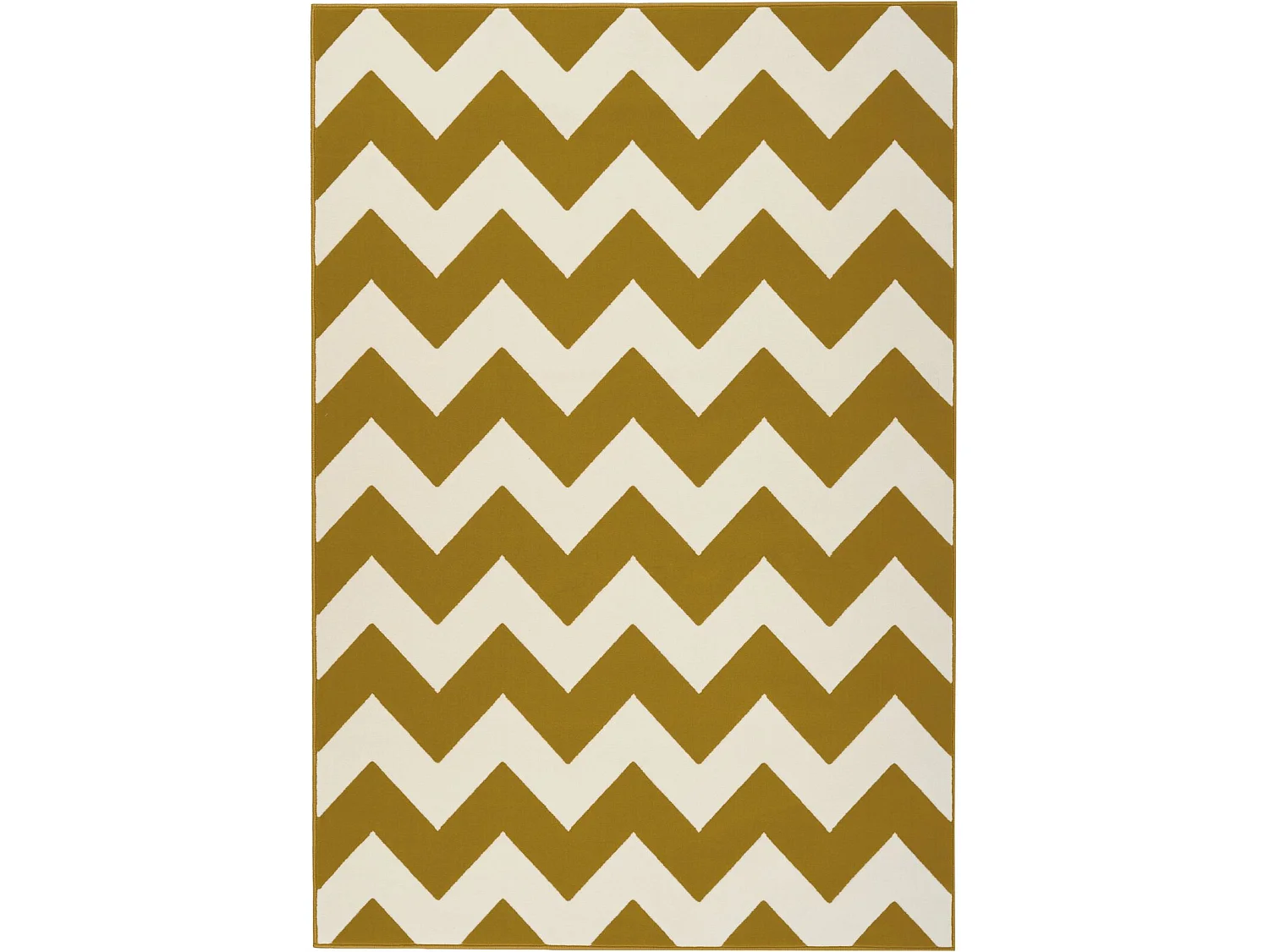 Tapis manolya 2095 ivoire or - 120 x 170 cm