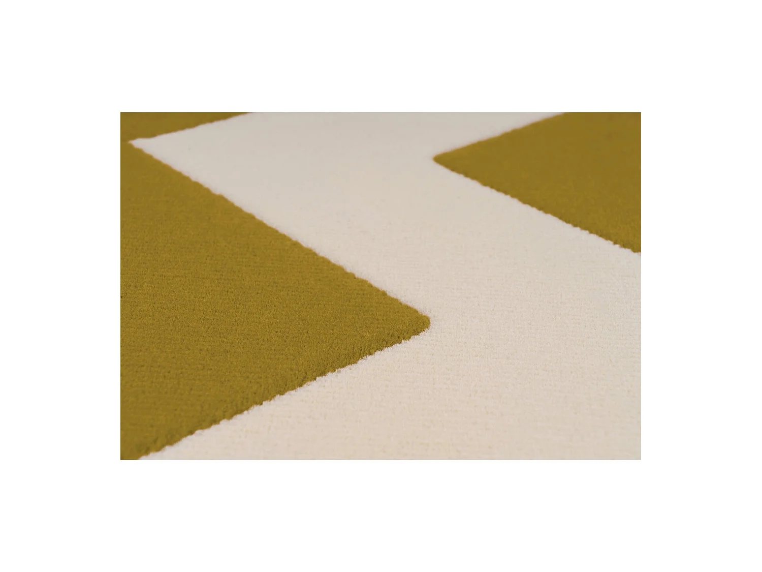 Tapis manolya 2095 ivoire or - 120 x 170 cm