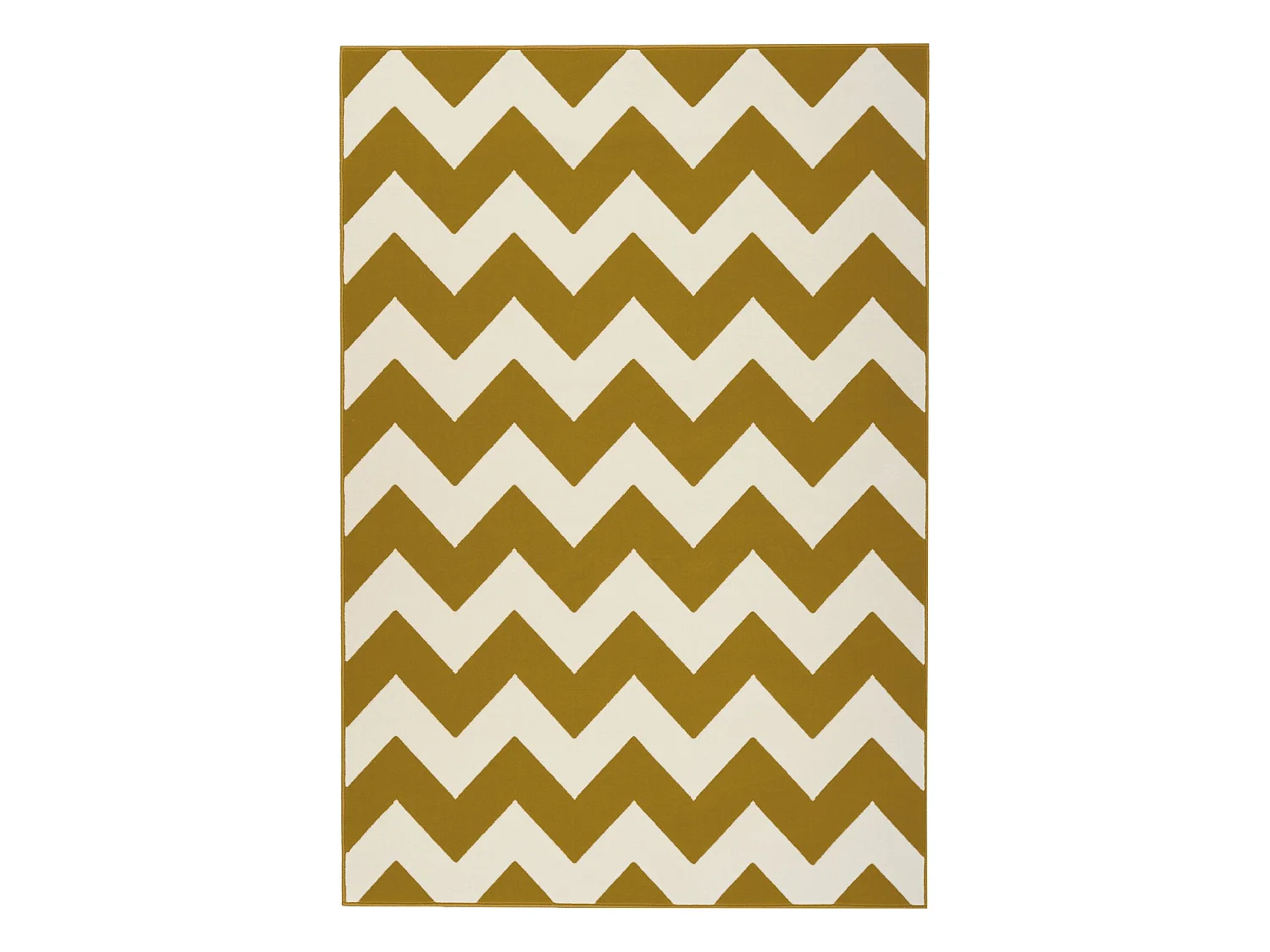 Tapis manolya 2095 ivoire or - 120 x 170 cm