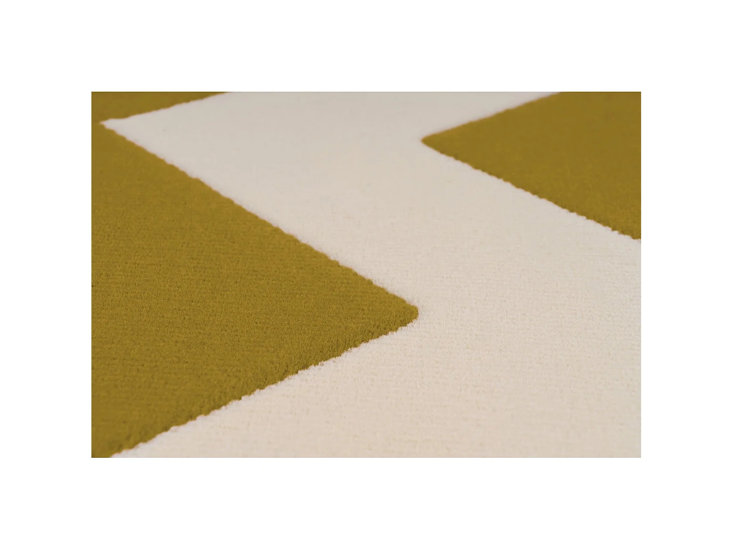 Tapis manolya 2095 ivoire or - 120 x 170 cm