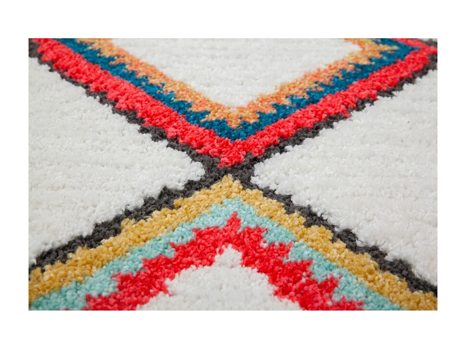 Tapis tissé agadir 210 multicolore - 120 x 170 cm