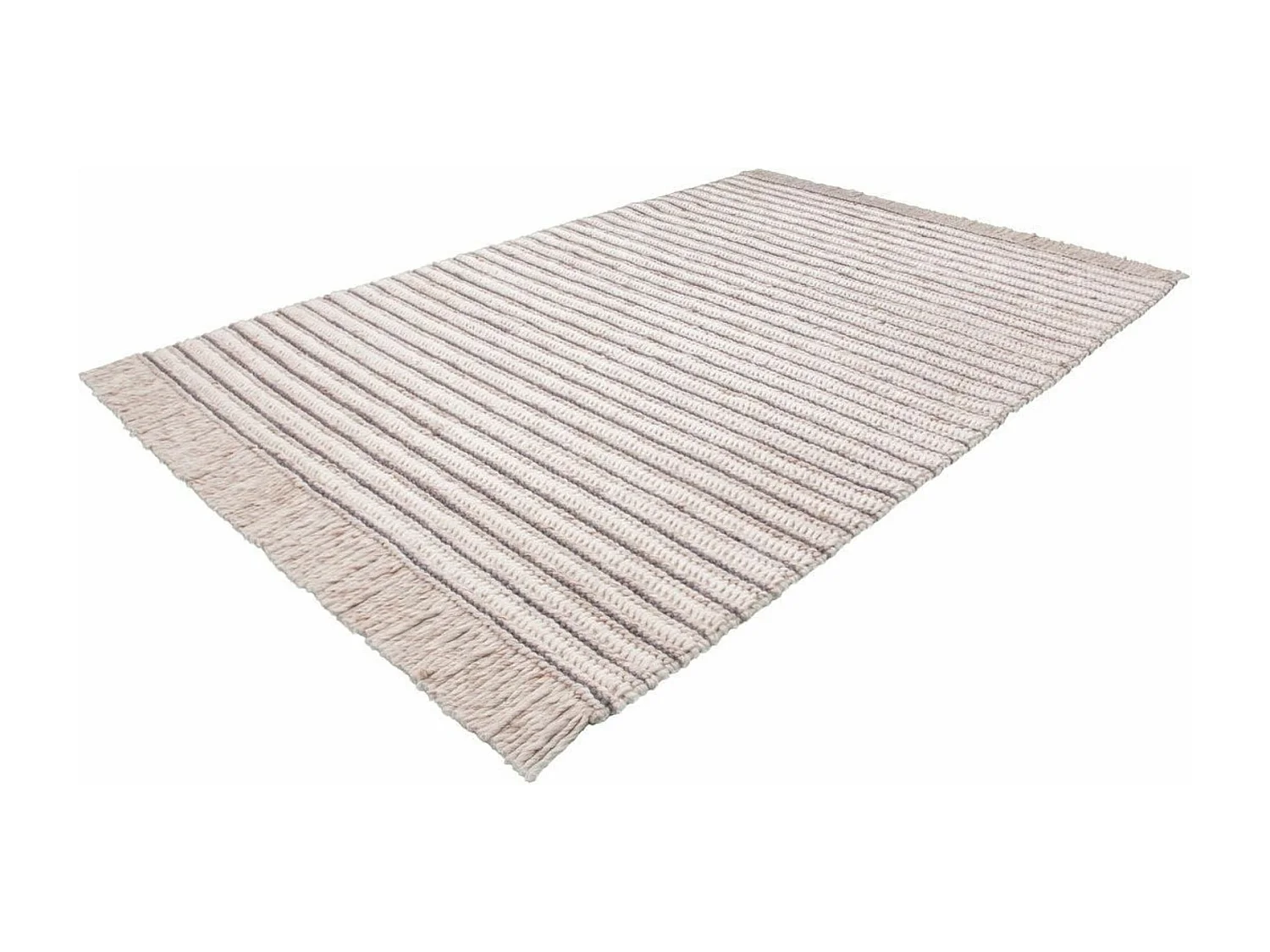 Tapis fait main natura 210 natural crème - 80 x 150 cm