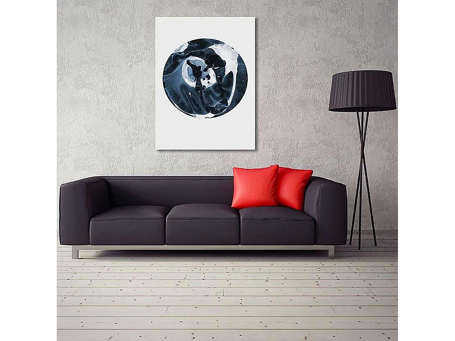 Tableau bois abstrait 13 - 50 x 70 cm