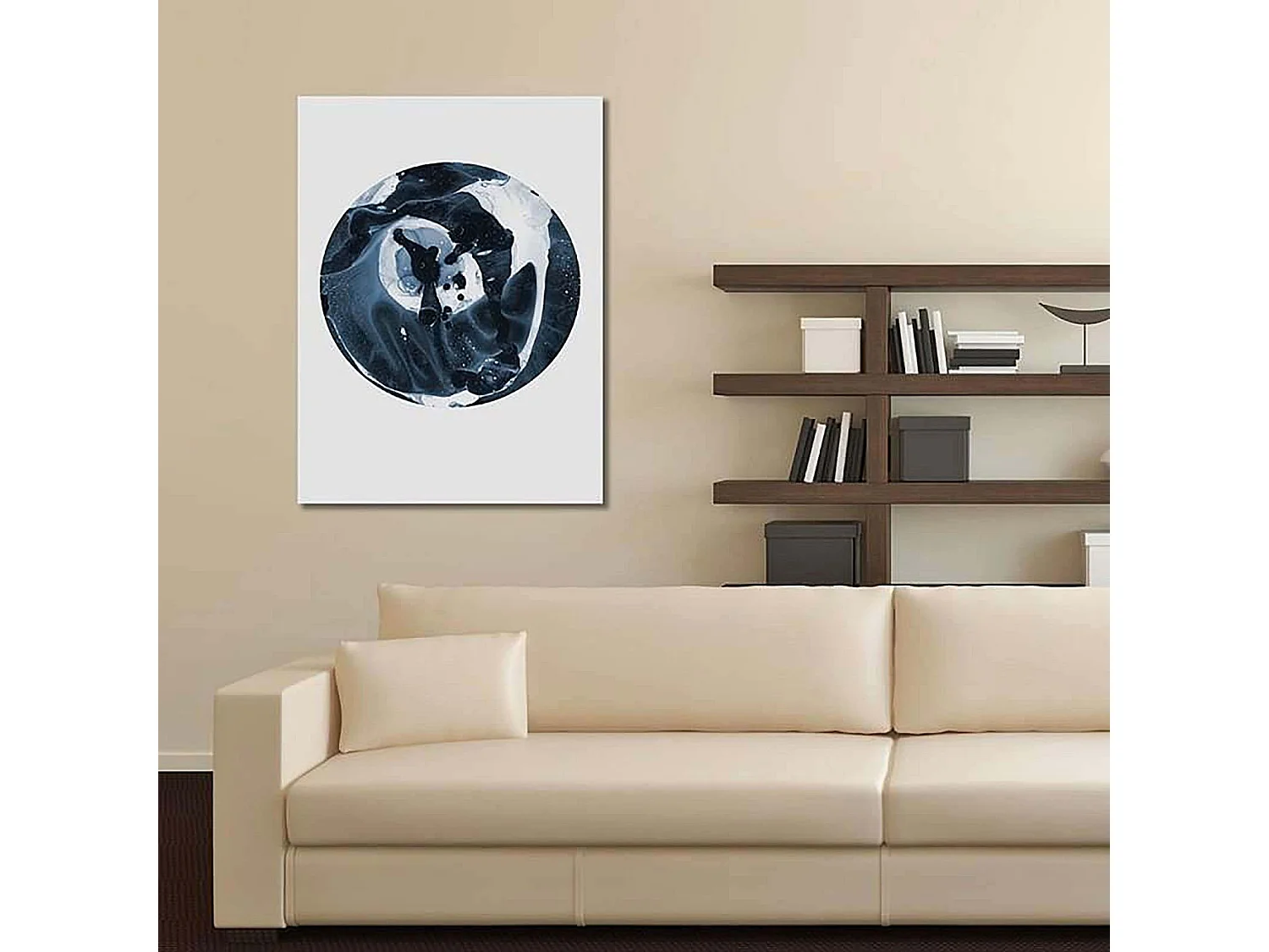 Tableau bois abstrait 13 - 50 x 70 cm