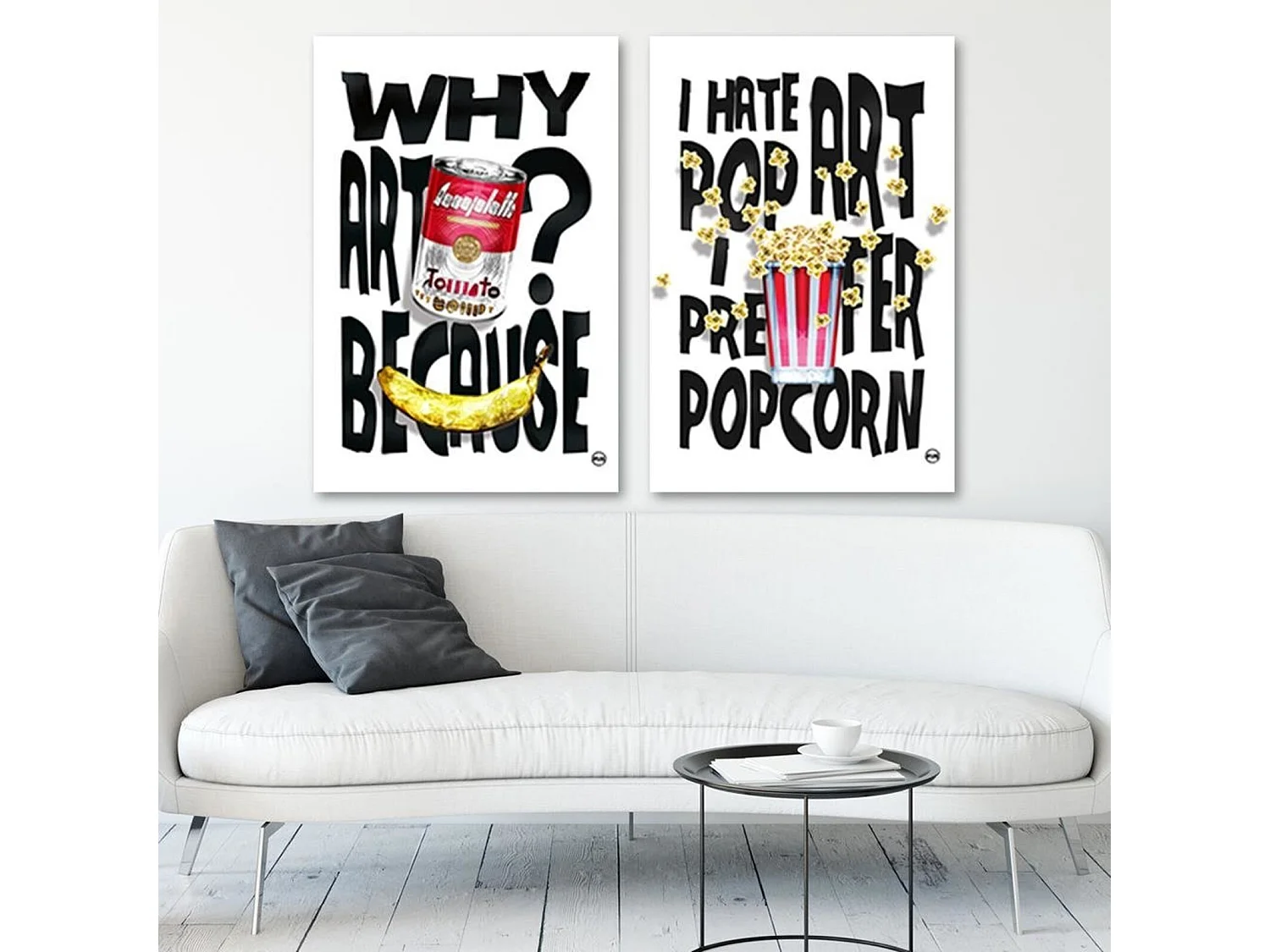 Tableau décor d'image de pop-corn xxl - 70 x 100 cm