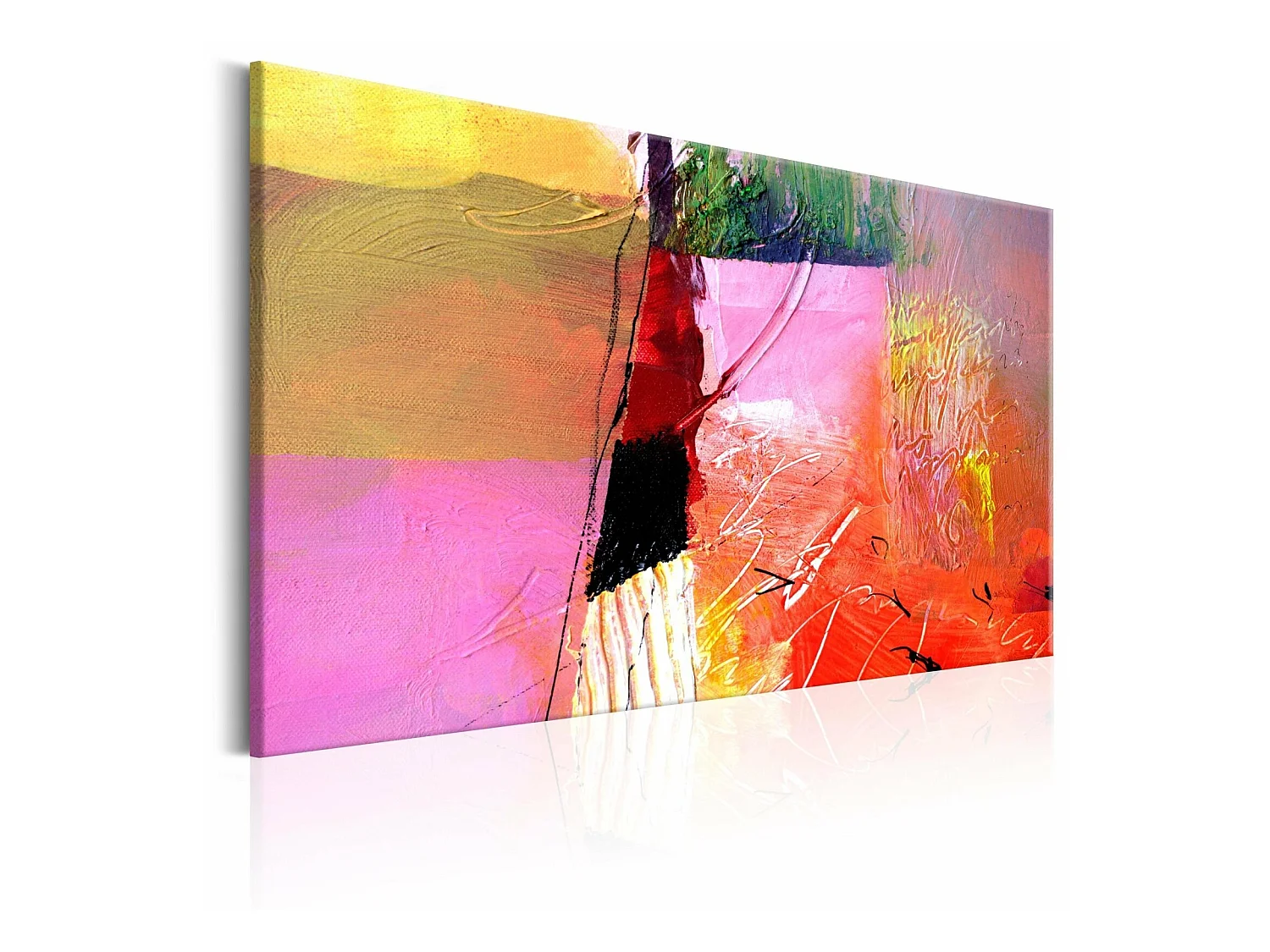 Tableau teintes de l'été - 120 x 80 cm