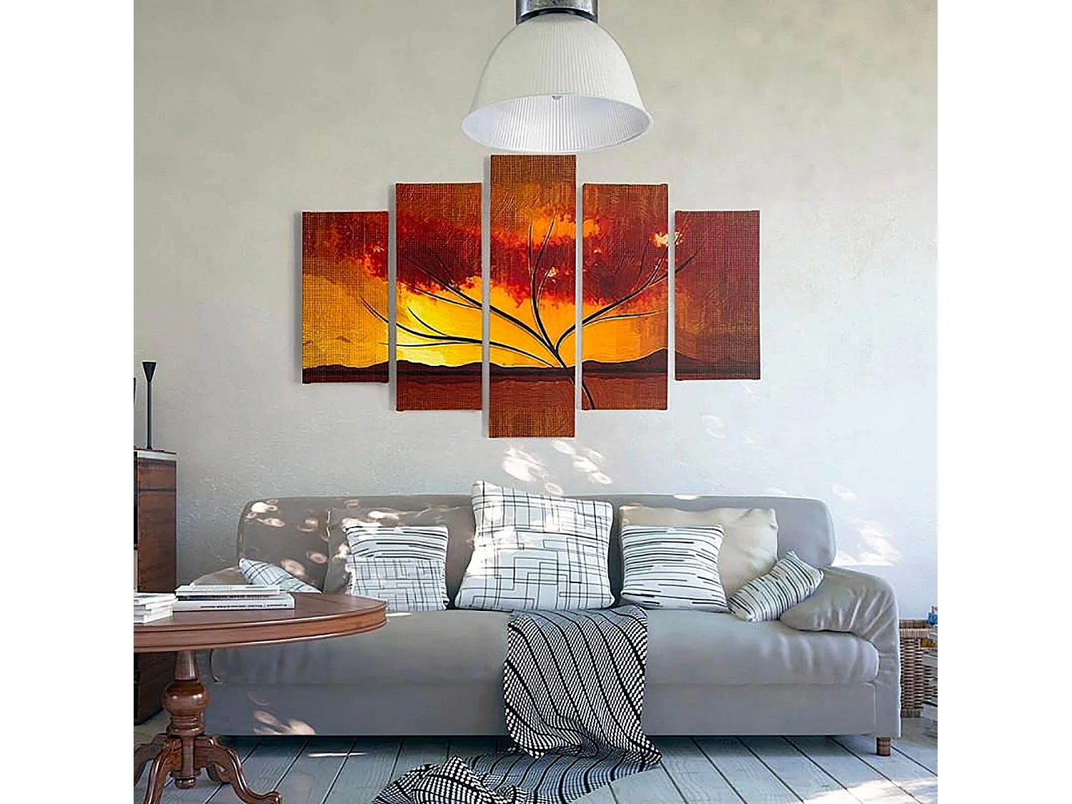 Tableau un arbre sec - 200 x 100 cm