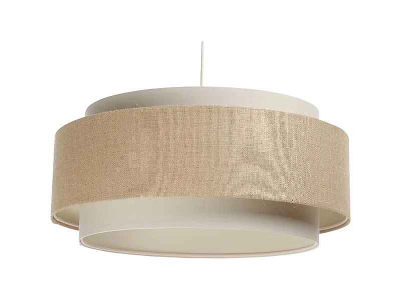 Suspension Extérieur beige, intérieur crème