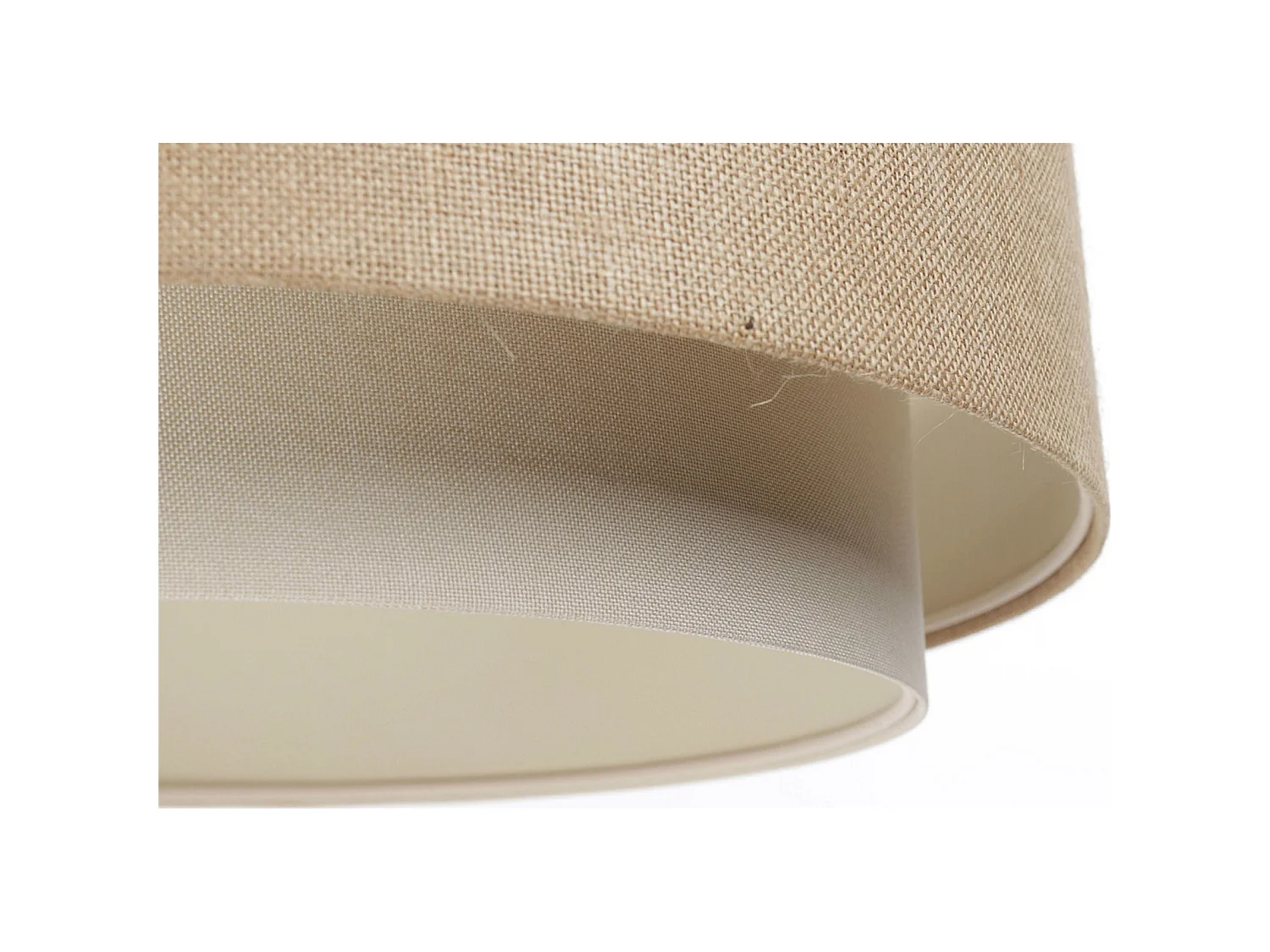 Suspension Extérieur beige, intérieur crème