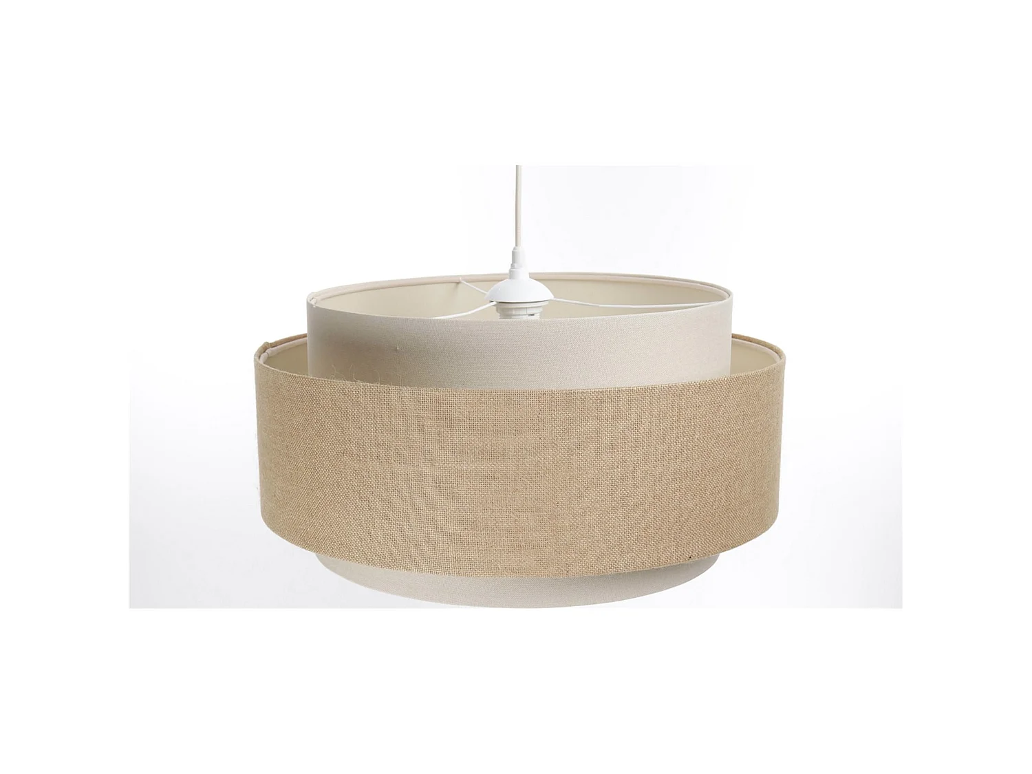 Suspension Extérieur beige, intérieur crème