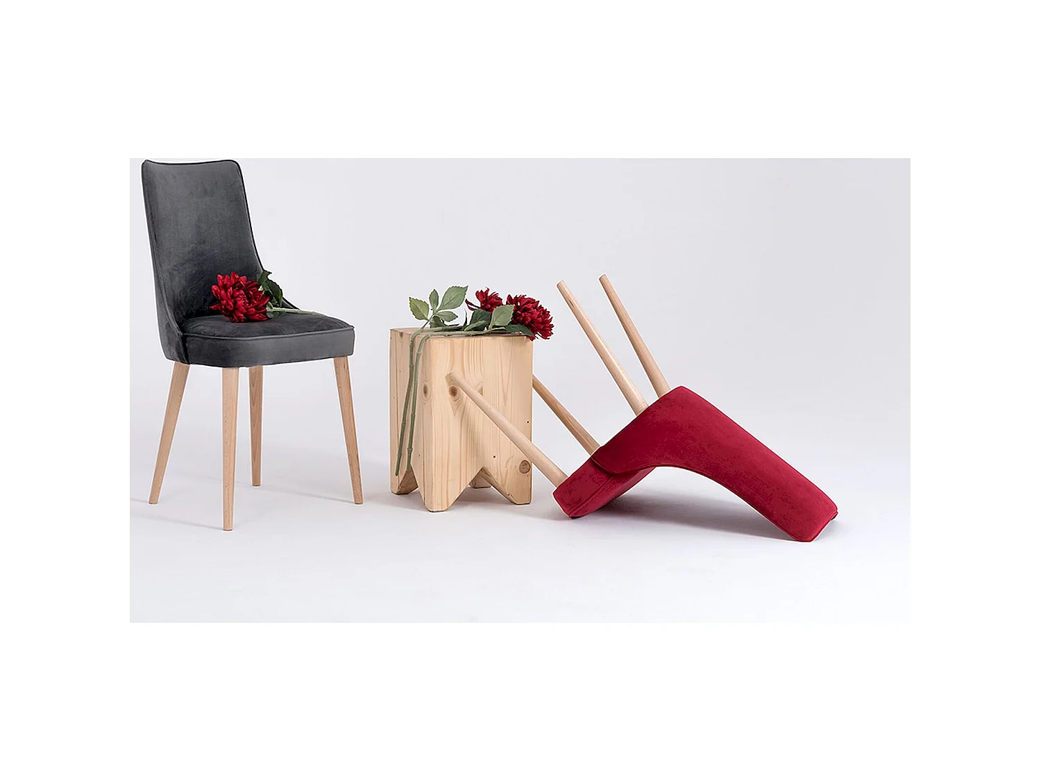 Chaise Kiko 47 x 45 x 89 cm