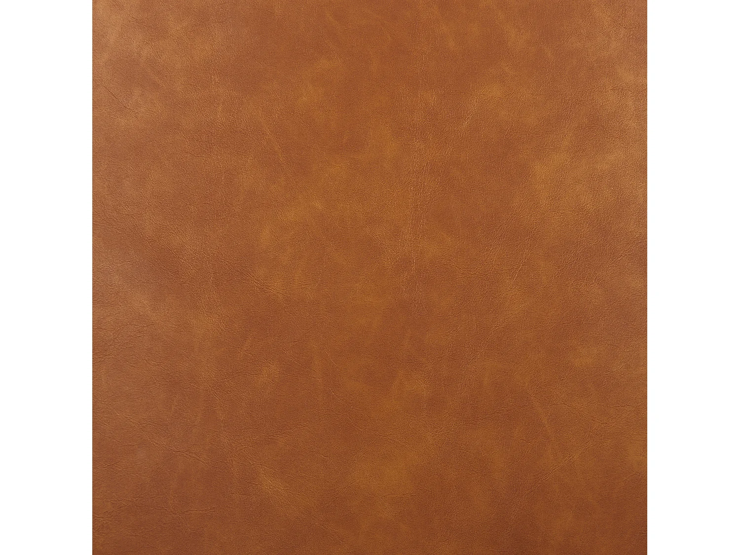 Lot de 2 chaises de salle à manger LUANA Cuir PU Marron doré