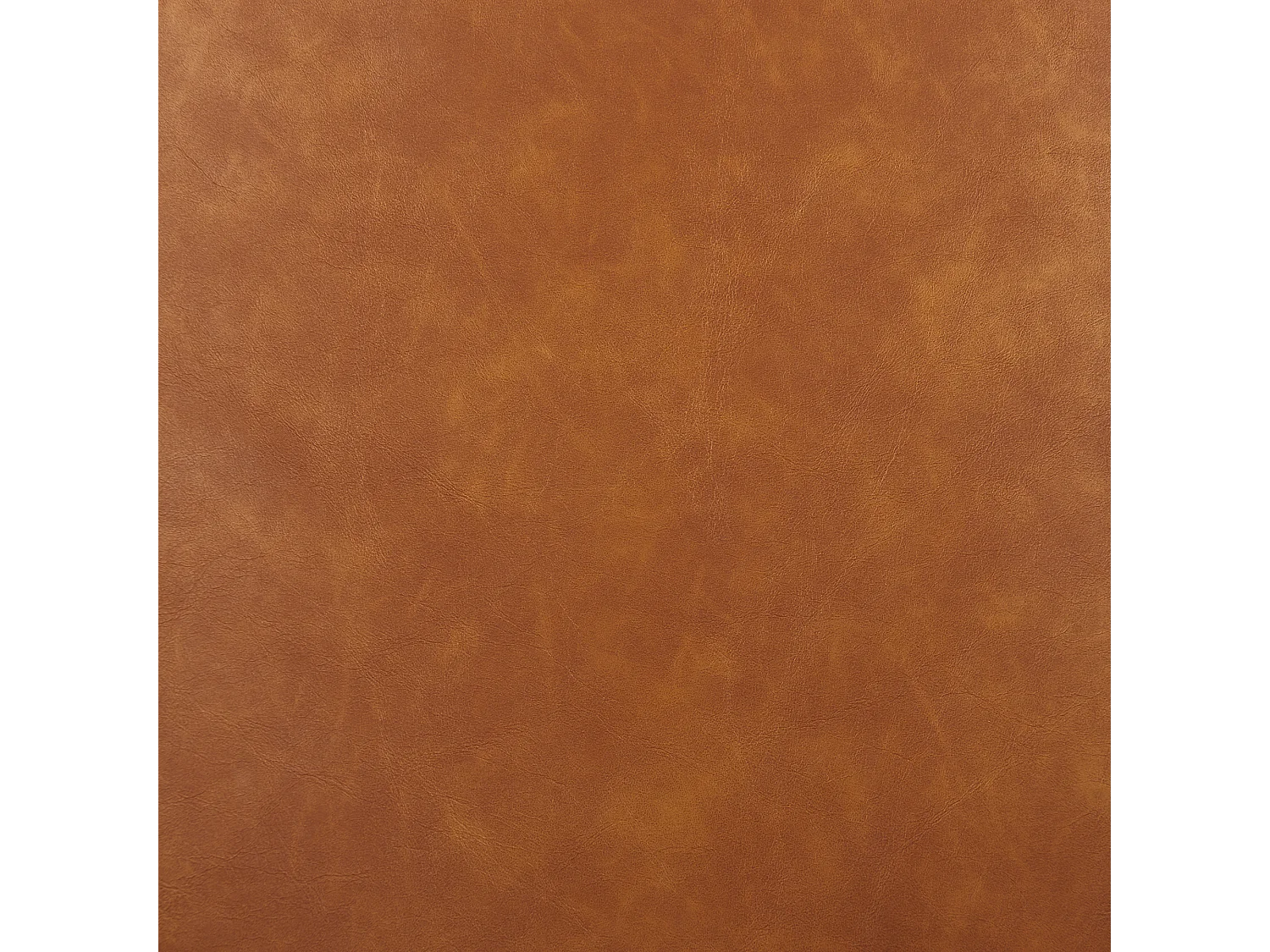 Lot de 2 chaises de salle à manger LUANA Cuir PU Marron doré