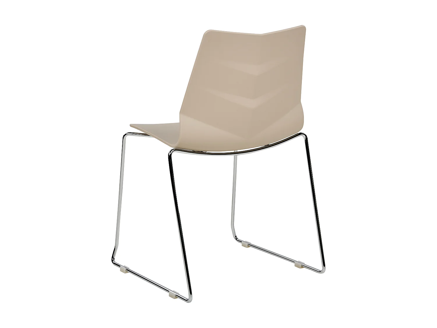 Lot de 4 chaises de salle à manger HARTLEY Beige