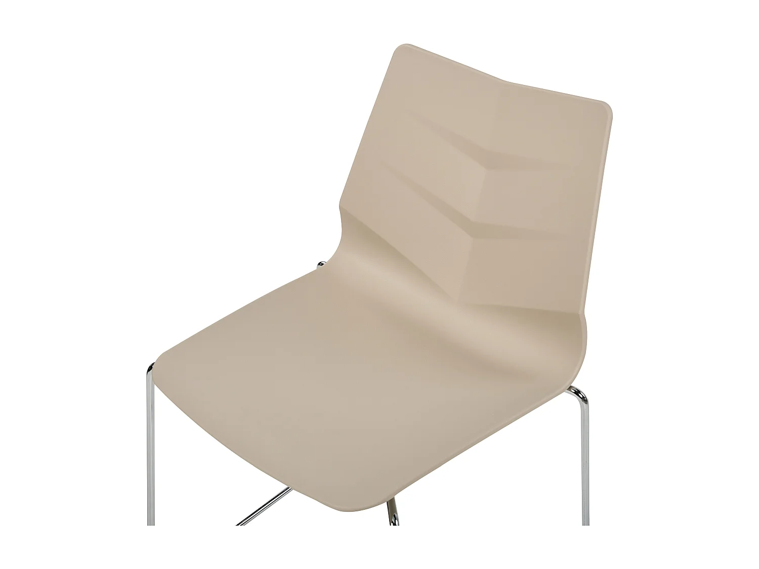 Lot de 4 chaises de salle à manger HARTLEY Beige