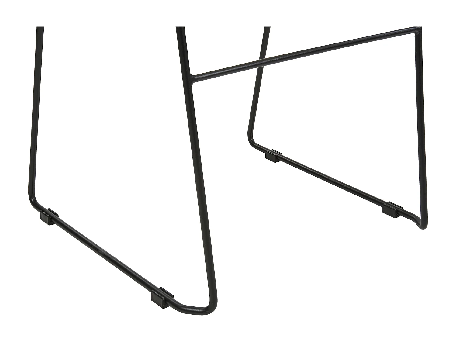 Lot de 4 chaises de conférence PANORA Blanc