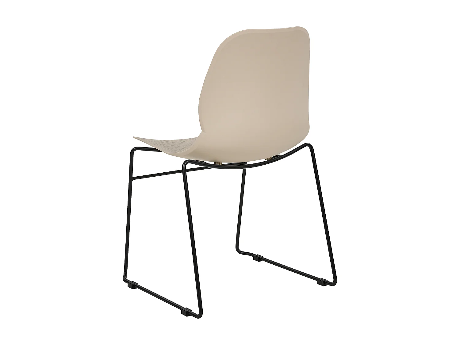 Set di 4 sedie da conferenza PANORA Beige