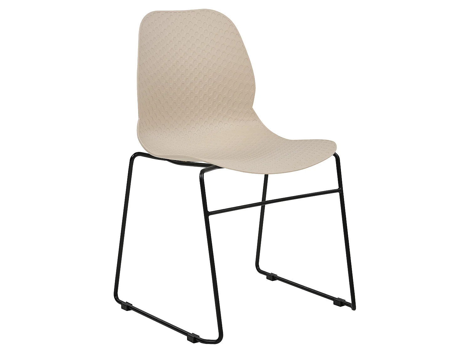 Set di 4 sedie da conferenza PANORA Beige