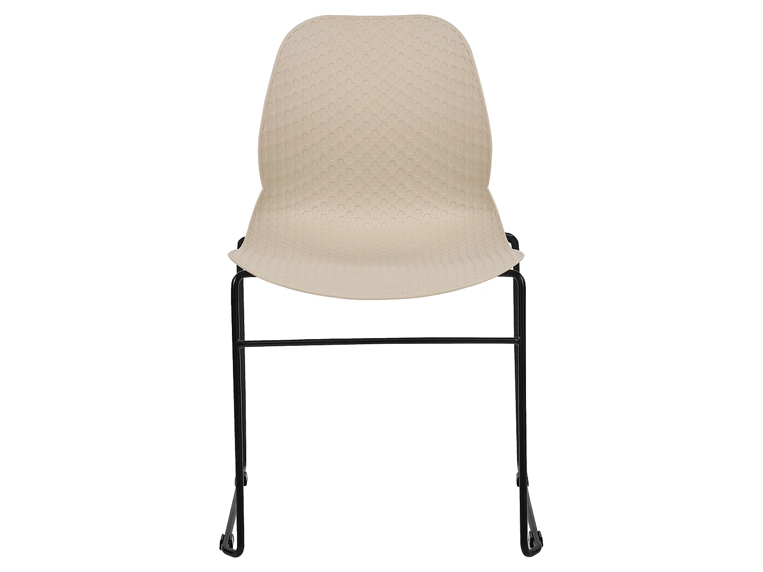 Set di 4 sedie da conferenza PANORA Beige