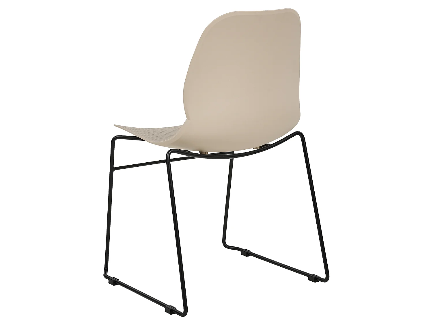 Set di 4 sedie da conferenza PANORA Beige