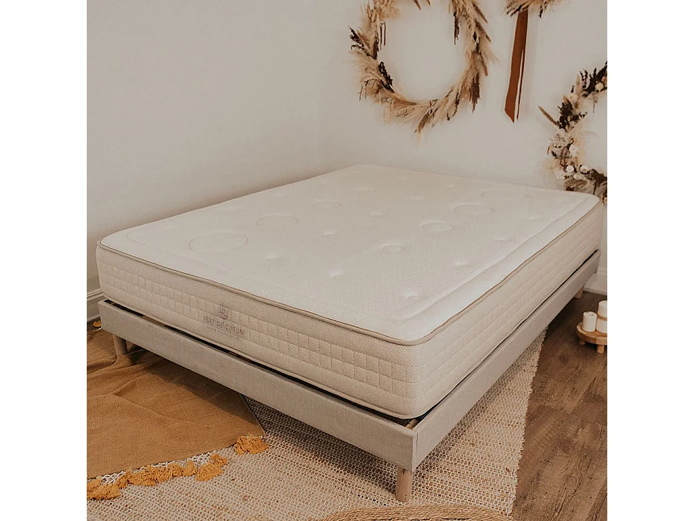 NUIT DE COTON | Matelas PRELUDE 2.0 90x200 cm | Latex 100% Naturel