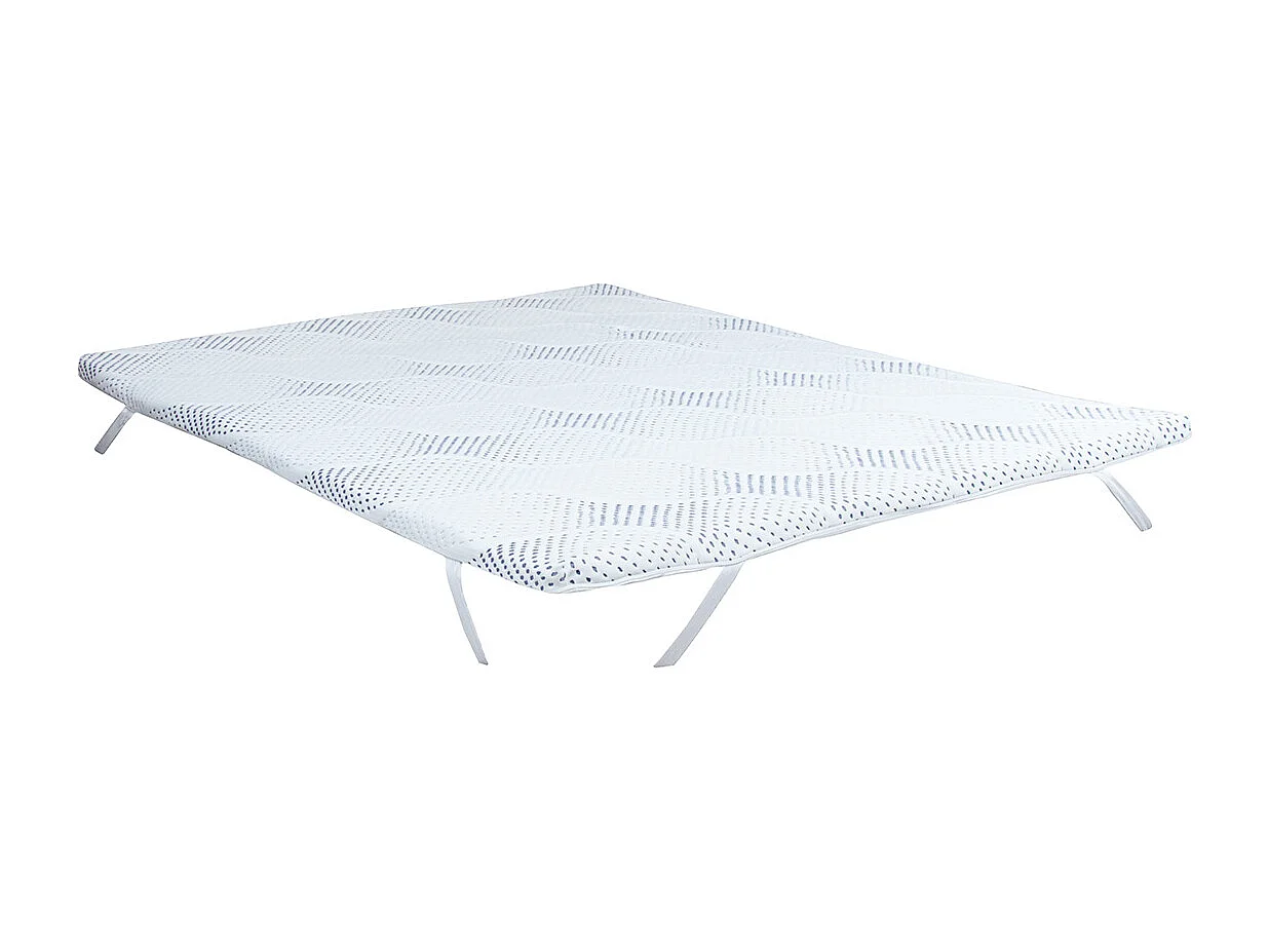NEOREV | Surmatelas VISCOTOUCH 160x200 cm | Mémoire de forme avec gel thermorégulateur