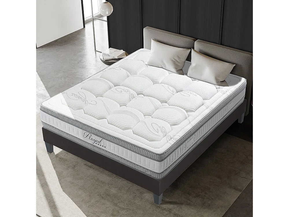 HYPSOM | Matelas ROYAL 5* 90x190 cm | Mousse avec mémoire de forme