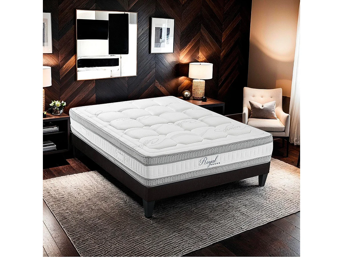 HYPSOM | Matelas ROYAL 5* 90x190 cm | Mousse avec mémoire de forme