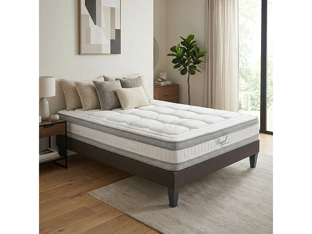 HYPSOM | Matelas ROYAL 5* 90x190 cm | Mousse avec mémoire de forme