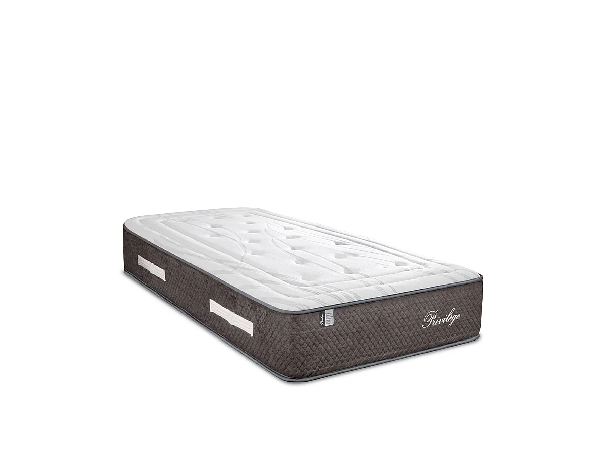 Matelas Ressorts Privilège 90x200 cm Accueil Mousse hypersoft