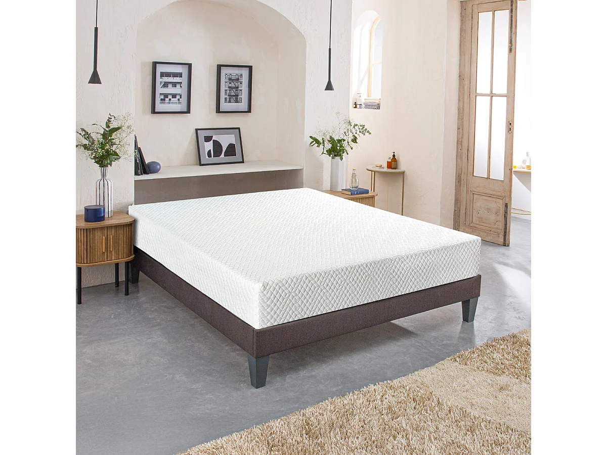 BELLECOUR LITERIE | Matelas ABSOLU 160x200 cm | Mousse avec mémoire de forme