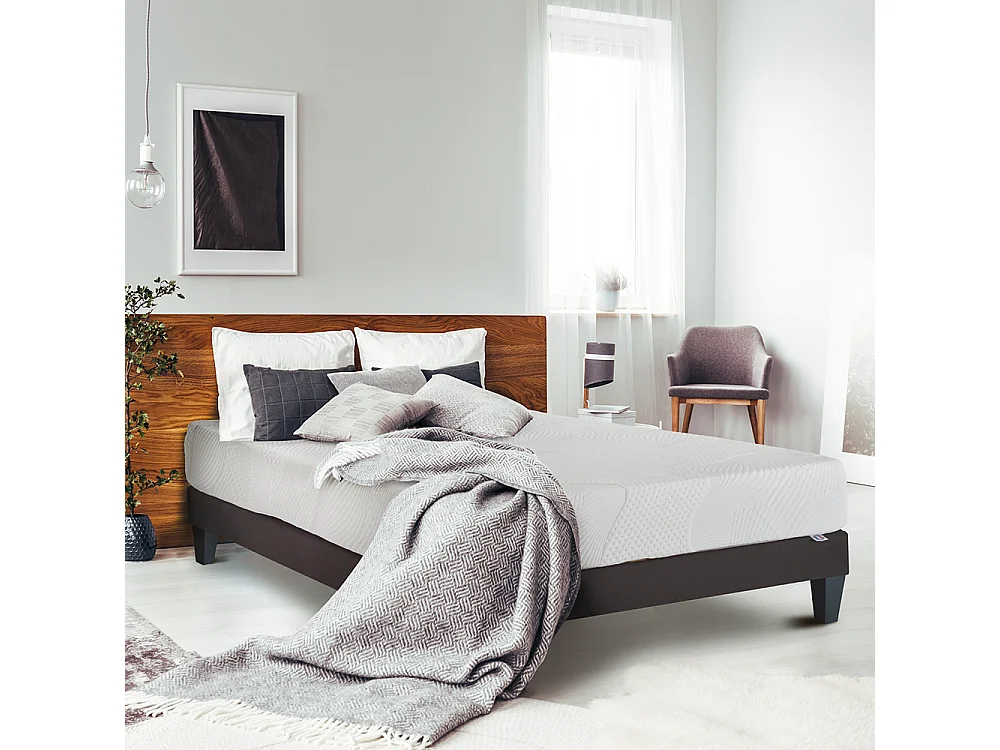 OLYMPE LITERIE | Matelas OSLO 90x200 cm | Mousse avec mémoire de forme