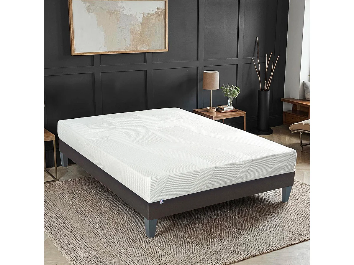 PARIS - Matelas mousse à mémoire de forme - soutien ferme